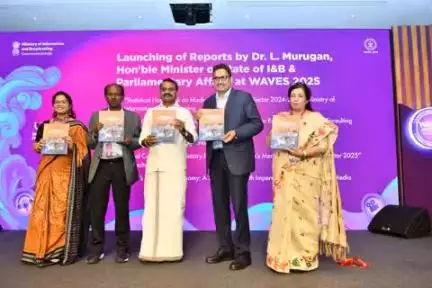 Union Minister of State Dr. L Murugan Launches Key Knowledge Reports on Media and Entertainment Sector at #WAVES2025; highlights India’s Rise as a Global Creative Powerhouse
