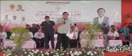পলাশবাৰী: দ্বিতীয় পৰ্যায়ৰ পঞ্চায়ত নিৰ্বাচনী প্ৰচাৰৰ বাবে কাঁহিকুছিত উপস্থিত মুখ্যমন্ত্ৰী হিমন্ত বিশ্ব শৰ্মা