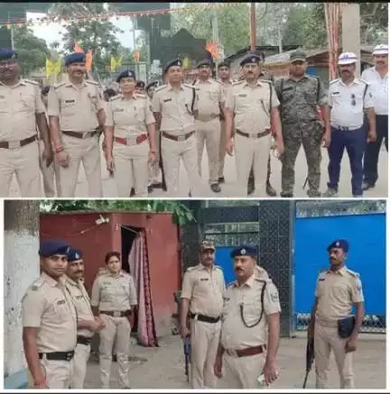 आज दिनांक:-04.05.25 को पुलिस उपाधीक्षक, (रक्षित) कटिहार द्वारा #नेशनल_एलिजिबिलिटी_कम_एंट्रेंस_टेस्ट (NEET)परीक्षा-2025 को कदाचार मुक्त एवं सफल संचालन हेतु परीक्षा केन्द्रों निरीक्षण किया गया।
