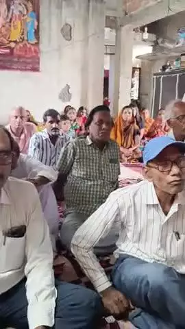 मढ़ेरीपंचायत में श्रीअनूपलालजी का श्रधाअनुष्ठां संपन्न हुआ जिसमें वरिष्ठमार्ग सदस्य सद्वीरा दादा ने सभी को संबोधित किये