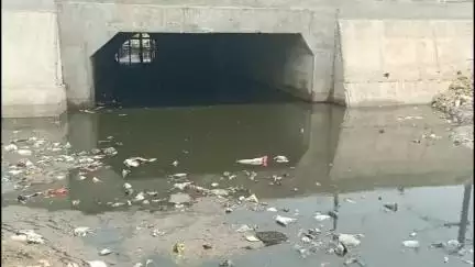 मथुरा: शहर के भूतेश्वर पुल के नीचे जल भराव के पानी की नहीं हुई निकासी राहगीर हो रहे परेशान#janasmasya