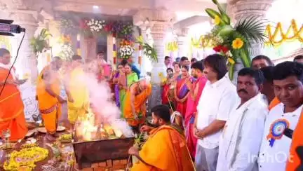ಸೊರಬ: ಕುಪ್ಪಗಡ್ಡೆ ಕೋದಂಡರಾಮಸ್ವಾಮಿ ದೇವಸ್ಥಾನಕ್ಕೆ ಸಚಿವ ಮಧು ಬಂಗಾರಪ್ಪ ಭೇಟಿ