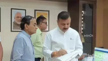 डोलरिया: डोलरिया विधायक ने भोपाल में परिवहन मंत्री से मुलाकात कर चर्चा की