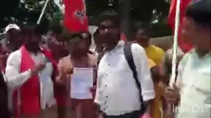 রানিবাঁধ: একাধিক দাবিতে রানিবাঁধ থানায় ডেপুটেশন দিল বিজেপির রানিবাঁধ ১নং মণ্ডল