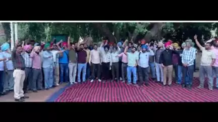 ਖਰੜ: ਬਿਜਲੀ ਕਰਮਚਾਰੀਆਂ ਵੱਲੋਂ ਖਰੜ ਵਿਖੇ ਰੋਸ ਰੈਲੀ