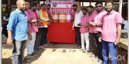 एटापल्ली: समर्पण संस्थेतर्फे एटापल्ली बस स्थानकावर पाणपोई सुरू प्रवाशांना मिळणार मोठा दिलासा
