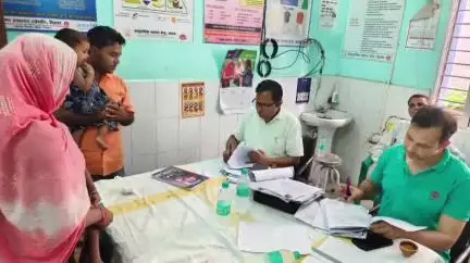 कस्बा: कसबा सामुदायिक स्वास्थ्य केन्द्र में विशेष शिविर का आयोजन