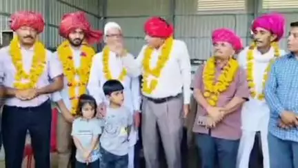 सरवाड़: भारतीय प्रशासनिक सेवा में चयन होने पर अगवान परिवार ने जगह-जगह किया स्वागत