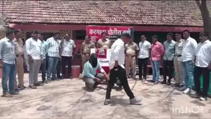 करमाळा: शेटफळ येथून पिस्तूल तलवारीचा धाक दाखवून खंडणी मागणाऱ्या दोघांना अटक, उपविभागीय पोलीस अधिकारी पाटील यांची माहिती