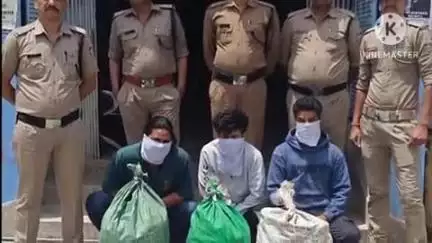 स्याल्दे: पुलिस टीम ने सुरमोली तिराहे घुगुती रोड पर कार से गांजा बरामद कर 3 तस्करों को किया गिरफ्तार, प्रयुक्त कार की सीज