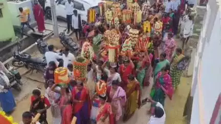 ಗುಡಿಬಂಡೆ: ವರ್ಲಕೊಂಡ ಗ್ರಾಮದಲ್ಲಿ ಸಡಗರದಿಂದ ನಡೆದ ಗ್ರಾಮ ದೇವತೆಗಳ ಜಾತ್ರಾ ಮಹೋತ್ಸವ