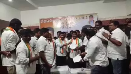గంగాధర: వెంకటాయపల్లిలో కాంగ్రెస్ పార్టీ ముఖ్య కార్యకర్తల సమావేశాన్ని నిర్వహించిన చొప్పదండి MLA  మేడిపల్లి సత్యం