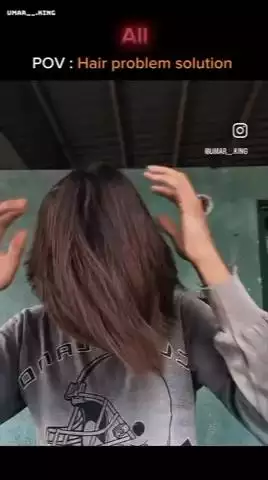 See my vedio for hair grow