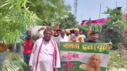हायाघाट: ऑपरेशन सिंदूर के बाद हायाघाट के बौराम पंचायत  में लोगों ने निकाला विजय जुलूस#OperationSindoor