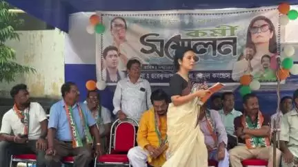 করিমপুর ১: করিমপুর হরেকৃষ্ণপুর অঞ্চল তৃণমূলের উদ্যোগে আয়োজিত কর্মী সম্মেলন, উপস্থিত সাংসদ ও বিধায়ক