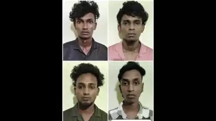 வாலாஜாபாத்: ரயில் நிலையம் அருகே கஞ்சா விற்பனையில் ஈடுபட்ட 4 பேர் கைது