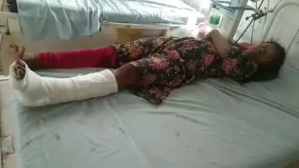 बनेड़ा: रायला के समीप निजी फैक्ट्री में कार्य के दौरान युवती घायल, जिला अस्पताल में कराया गया भर्ती