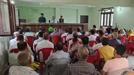लडभड़ोल: 9 पंचायतों के साथ वन अधिकार अधिनियम-2006 के तहत लडभड़ोल में कार्यशाला आयोजित