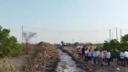 माण: माण तालुक्यातील राणंदच्या तलावात अवतरली कृष्णामाई; जिहे कठापूर उपसा जलसिंचन योजनेतून मिळाले पाणी