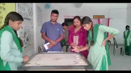 गिद्धौर: गिद्धौर में प्रखंड स्तरीय कैरम प्रतिभा प्रतियोगिता का आयोजन