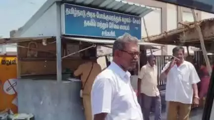 திருச்செங்கோடு: சங்ககிரியில் பழைய பேருந்து நிலையத்தில் பேருந்தில் பயணம் செய்து நாமக்கல் எம்.பி மாதேஸ்வரன் ஆய்வு செய்தார்
