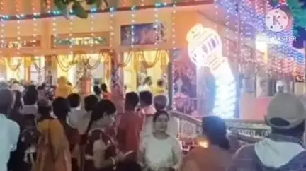बुंडू: बुंडू के राधा रानी मंदिर में 9 दिवसीय हरि संकीर्तन का समापन