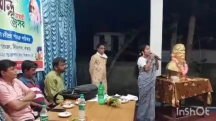রানিবাঁধ: রবীন্দ্র পাঠ চক্র পরিবারের পরিচালনায় সিমলাপালের রবীন্দ্র পাঠ চক্রে রবীন্দ্র জয়ন্তী উৎসব হল, উপস্থিত বিধায়ক