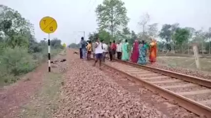 ट्रेन की चपेट मे आने से दो लोगों की मौत,,, वही गंभीर रूप से घायल दो लोगों का अस्पताल में इलाज जारी,,,,