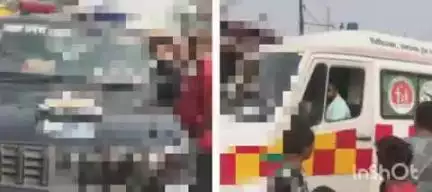 नकुड: इस्लामनगर रोड पर बाइक ने स्कूटी में मारी टक्कर, स्कूटी सवार तीन लोग हुए घायल