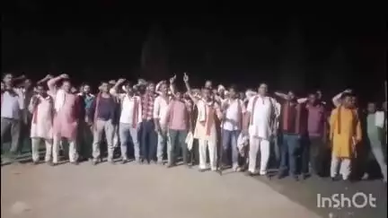 बटियागढ़: भगवती मानव कल्याण संगठन के कार्यकर्ताओं ने बटियागढ़ थाने का घेराव किया, पुलिस पर कार्रवाई न करने का आरोप