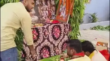 पातेपुर: पातेपुर बाजार स्थित डिग्री कॉलेज परिसर में हुआ सुंदरकांड पाठ व हनुमान आराधना का आयोजन, छात्र-छात्राएं हुए शामिल