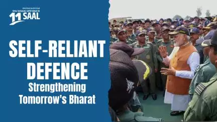 From Vulnerable to Vishwa Guru

11 yrs of turning defence into dominance—powered by tech, strategy & unshakable resolve.