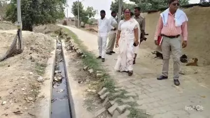 चायल: बिसारा में नाला निर्माण कार्य के लिए नगर पालिका अध्यक्ष ने दिए निर्देश, संबंधित अधिकारी रहे मौजूद