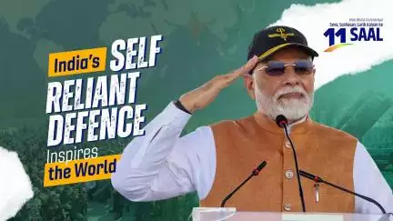 प्रधानमंत्री नरेंद्र मोदी की नीतियां भारत को वैश्विक रक्षा निर्यातक बना रही हैं।