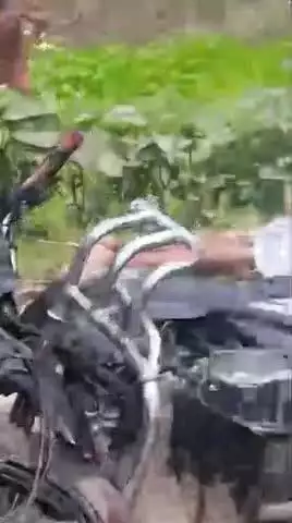 Chainpur ka hai bhai ye log kaise bike chalata h  3 logon ki mot