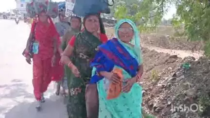 धरमपुरी: धरमपुरी में पंचकोशी यात्रा से लौटने वाले यात्रियों का किया गया स्वागत, जगह-जगह भंडारे हुए आयोजित