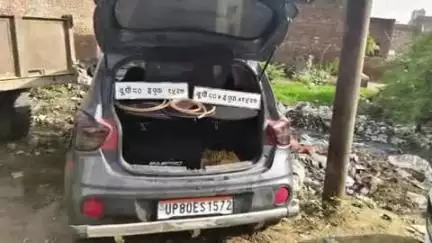 खेरागढ़: कागारौल कस्बे में खड़ी बसों से डीजल की चोरी, पुलिस ने चोरों की कार की बरामद