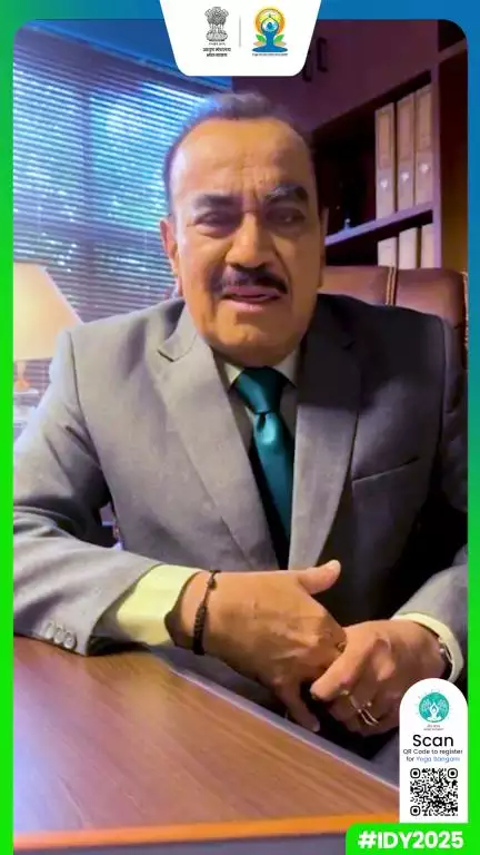 Yoga doesn’t just transform the body — it transforms life itself- Shivaji Satam,  Indian actor