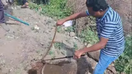 सेनगाव: आजेगांव येथे विषारी नाग जातीच्या सापाला प्राणी मित्रांनी दिले जीवनदान, साप बघण्यासाठी नागरिकांची प्रचंड गर्दी