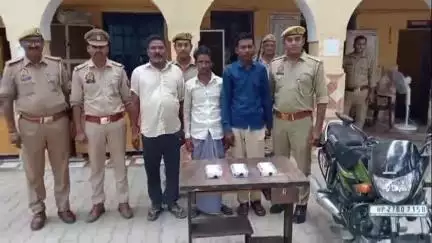 पुवायां: पुलिस को मिली बड़ी सफलता, खुटार थाना क्षेत्र में चोरी के तीन अभियुक्तों को किया गिरफ्तार और भेजा जेल