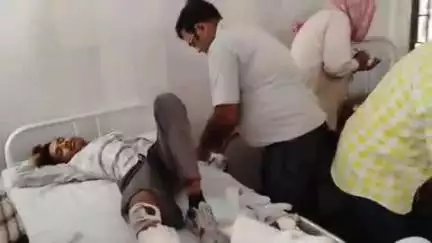 रसूलाबाद: पहाड़ीपुर के समीप दो बाइकों की भिड़ंत में चार लोग घायल, एक की हालत गंभीर है, लाट रेफर