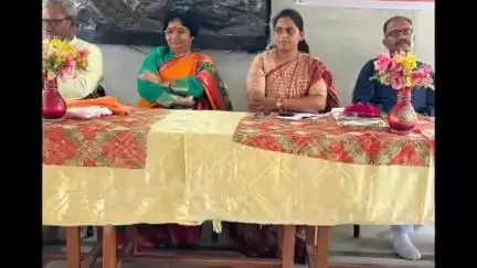 મોરવા હડફ: સરસણ ગમે આવેલ યુ આર પટેલ વિધાલય ખાતે સેવીકાઓનો પ્રશિક્ષણ વર્ગના સમાપન કાર્યક્રમમા ધારાસભ્ય નિમિષાબેન સુથાર ઉપસ્થિત રહ્યા