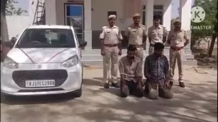 डीडवाना: मौलासर पुलिस ने नशे के सप्लायरों के खिलाफ बड़ा अभियान चलाया, मादक पदार्थ हेरोइन के साथ 2 आरोपियों को किया गिरफ्तार