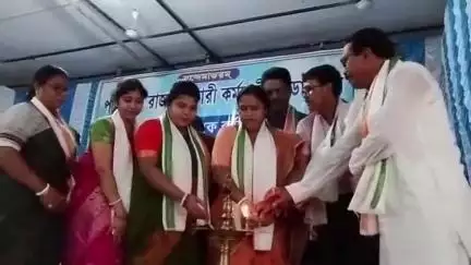 হলদিয়া: পশ্চিমবঙ্গ রাজ্যসরকারী কমচারী ফেডারেশান হলদিয়া ব্লক কমিটি  সাধারন সভা নতুন কমিটি ঘোষণা হল হলদিয়া রামচাঁদ হলে
