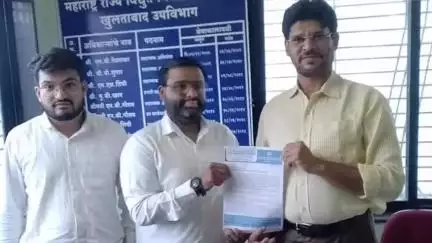 खुलताबाद: शहरातील वारंवार वीजपुरवठा खंडितीवर इंटरनेशनल ह्युमन राईट्स एंबेसडर्स संघटनेचे महावितरणला निवेदन #jansamasya