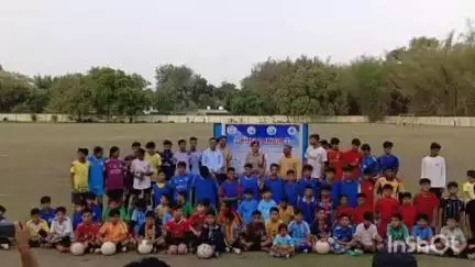 सीहोर नगर: शहर के इंदौर नाका स्थित चर्च ग्राउंड पर ग्रीष्मकालीन खेल प्रशिक्षण शिविर का समापन