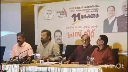 കണയന്നൂർ: രാജ്യത്തെ വികസന കുതിപ്പിന് മോദി സർക്കാർ ഗതിവേഗം കൂട്ടിയതായി കേന്ദ്ര സഹമന്ത്രി സുരേഷ് ഗോപി മേനകയിൽ പറഞ്ഞു