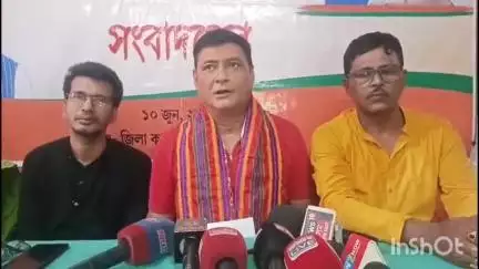 মানকাচৰ: হাটশিঙিমাৰী জিলা বিজেপিৰ কাৰ্য্যালয়ত সংবাদমেল, উপস্থিত বিজেপিৰ ৰাজ্যিক উপসভাপতি জয়ন্ত মল্ল দাস