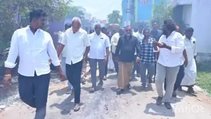 పూతలపట్టు: కాణిపాకం దళితవాడలో సత్యమ్మ జాతరలో పాల్గొన్న పూతలపట్టు ఎమ్మెల్యే కలికిరి మురళీమోహన్