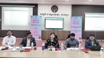 జిల్లా దేశీ ఉత్పత్తి వచ్చే ఏడాదికి రూ.50.711 కోట్లకు పెంచేలా బ్యాంకర్లు సహకరించండి:జిల్లా కలెక్టర్ రాజకుమారి
